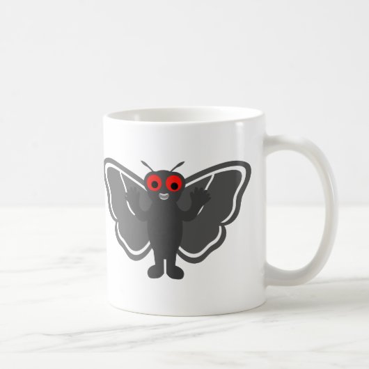 Süßer Mothman Kaffeetasse (Rechts)