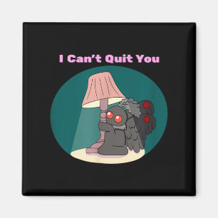 Süßer Mothman-Kryptid kann lustigen Gothic-Humor n Magnet