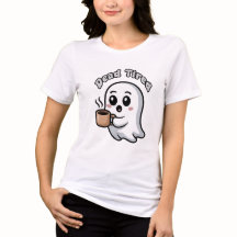 Süßer müder Geist mit Kaffeetasse