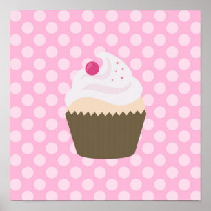 Süßer Muffin Poster