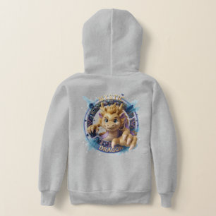 Süßer Mystischer Wasserdrache Kinder Hoodie