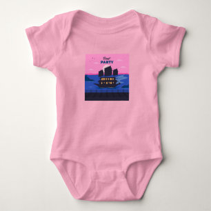 Süßer Neon-Boot-Party-Baby-Bodyanzug Baby Strampler