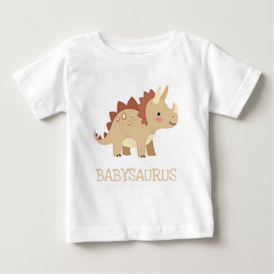 Süßer neutraler Dinosaurier Babysaurus Baby T-shirt