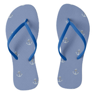 Süßer niedlicher nautischer Anker Badesandalen