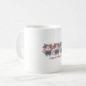 Süßer Ninja-Nachahmer Ninjutsu Kaffeetasse (Vorderseite Links)
