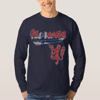 Süßer norwegischer sportlicher Stil T-Shirt