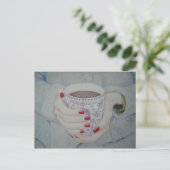 Süßer November Postkarte (Stehend Vorderseite)