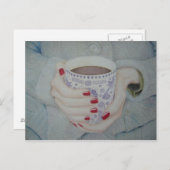 Süßer November Postkarte (Vorne/Hinten)