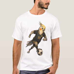 Süßer Nymphensittich-Fußballspieler T-Shirt