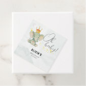 Süßer Oh Baby geschlechtsneutraler Elefant Geschenkanhänger (Beispiel)