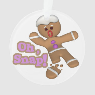 süßer, oh snap, Lebkuchenmann-Keks Ornament