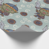 Süßer Ork-Junge-Wrap-Papier Geschenkpapier (Ecke)