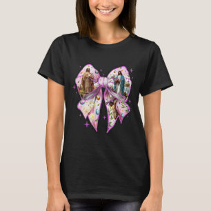 Süßer Oster-Coquette-Bogen Er ist auferstanden Mat T-Shirt
