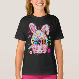 Süßer Osterhase – Farbige Hasenohren & Pfote Oster T-Shirt