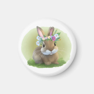 Süßer Osterhase für eine positive Stimmung  Magnet