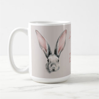 Süßer Osterhase im minimalistischen Stil  Kaffeetasse
