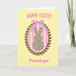 Süßer Osterhase Karte