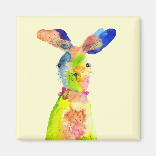 Süßer Osterhase Magnet (Vorne)