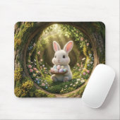 Süßer Osterhase Mousepad (Mit Mouse)