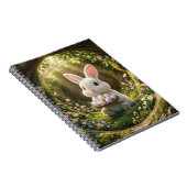 Süßer Osterhase Notizblock (Rechte Seite)