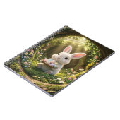 Süßer Osterhase Notizblock (Linke Seite)