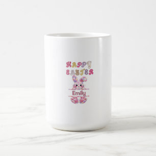 Süßer Osterhase Pastellfarben Personalisierter Bec Kaffeetasse