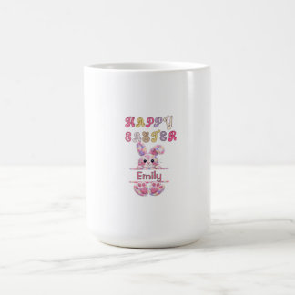 Süßer Osterhase Pastellfarben Personalisierter Bec Kaffeetasse