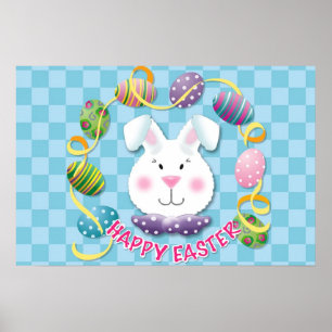 Süßer Osterhase Poster