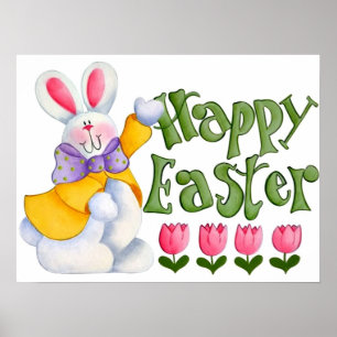 Süßer Osterhase Poster