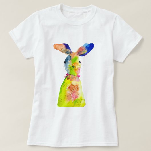 Süßer Osterhase T-Shirt (Design vorne)