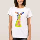 Süßer Osterhase T-Shirt (Vorderseite)