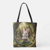 Süßer Osterhase Tasche (Rückseite)
