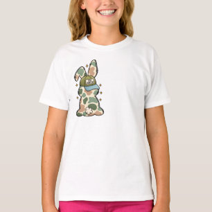 Süßer Osterhasen-Eierjäger – Lustige Tarnkappe T-Shirt