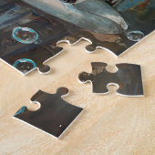 Süßer Otter im Schaumbad Puzzle (Seite)