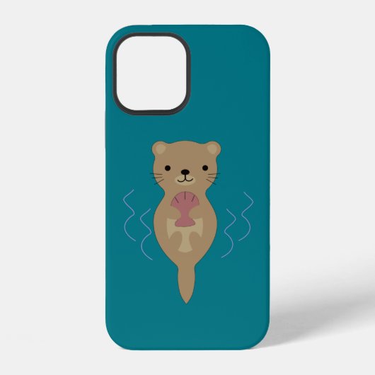 Süßer Otter iPhone Hülle (Rückseite)