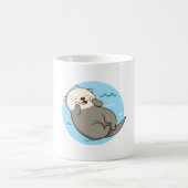 Süßer Otter Kaffeetasse (Mittel)
