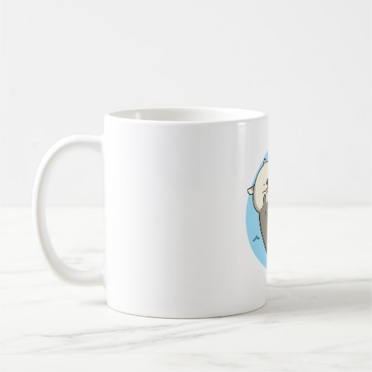 Süßer Otter Kaffeetasse (Links)