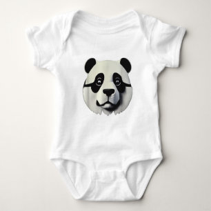 Süßer Panda-Baby-Body – Baby Strampler
