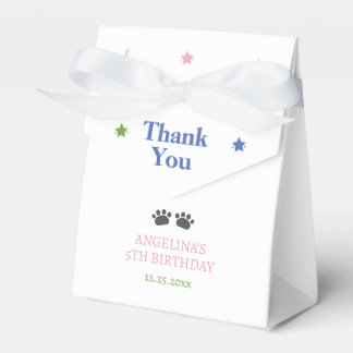 Süßer Panda-Bär-Bambus-Geburtstag Geschenkschachtel