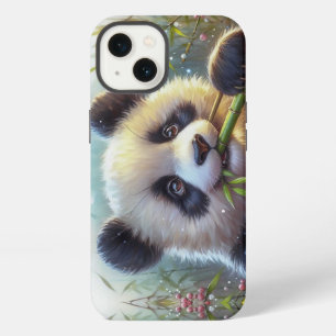Süßer Panda-Bär, der Bambus isst iPhone 13 Hülle