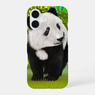 Süßer Panda-Bär Kawaii Tierliebhaber Perfektes Ges iPhone 16 Hülle