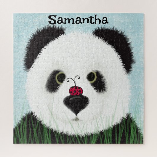 Süßer Panda Bär Puzzle (Vertikal)