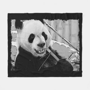 Süßer Panda-Bärenjunge Fleecedecke