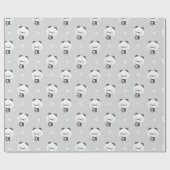 Süßer Panda Barista Geschenkpapier (Flach)