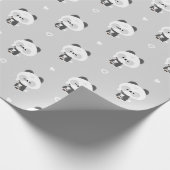 Süßer Panda Barista Geschenkpapier (Ecke)