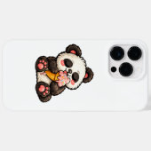 Süßer Panda Eiscreme Case-Mate iPhone Hülle (Rückseite (Horizontal))