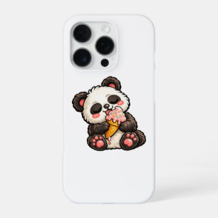 Süßer Panda Eiscreme iPhone 16 Pro Hülle