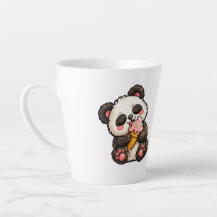 Süßer Panda Eiscreme Milchtasse