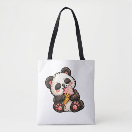Süßer Panda-Eiscreme Tasche