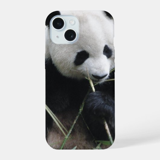 Süßer Panda iPhone 15 Hülle (Rückseite)